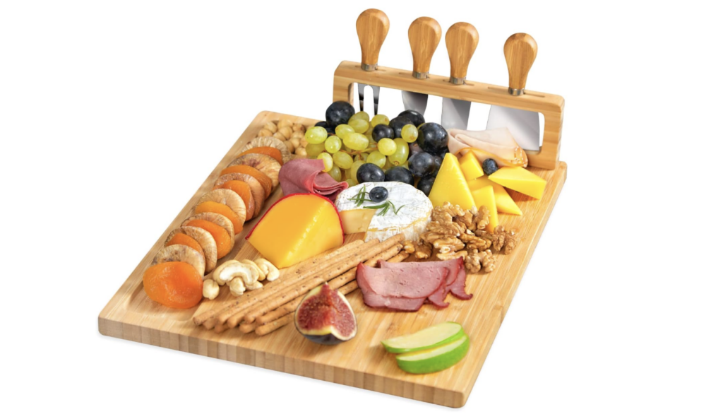 bamboo cheese and charcuterie board, best gifts under $30